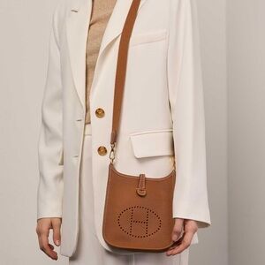 Hermes Gold on Gold TPM Evelyne Mini